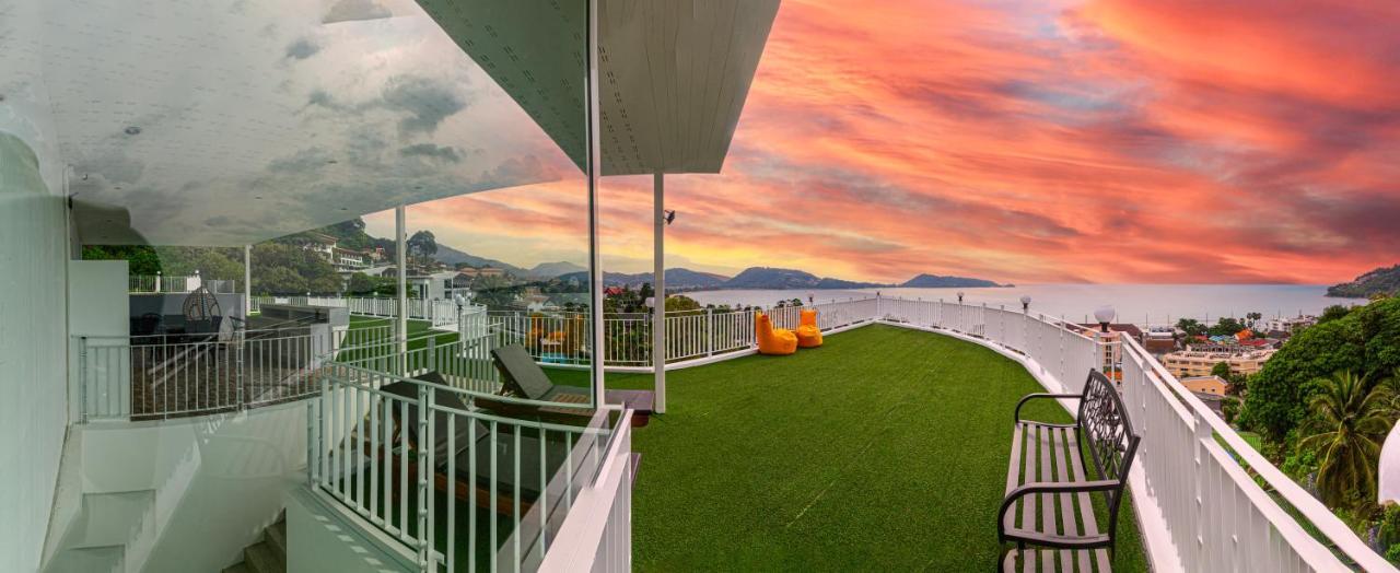 Rossarin Sea View Patong Hotel Bagian luar foto