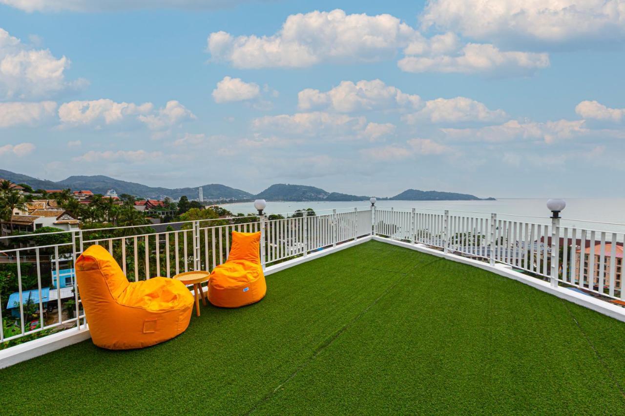 Rossarin Sea View Patong Hotel Bagian luar foto