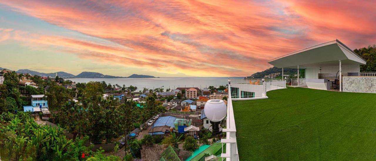 Rossarin Sea View Patong Hotel Bagian luar foto