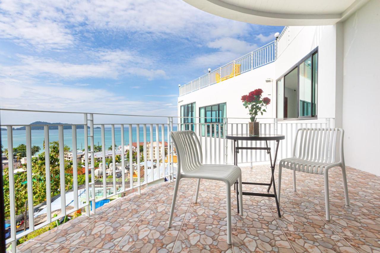 Rossarin Sea View Patong Hotel Bagian luar foto