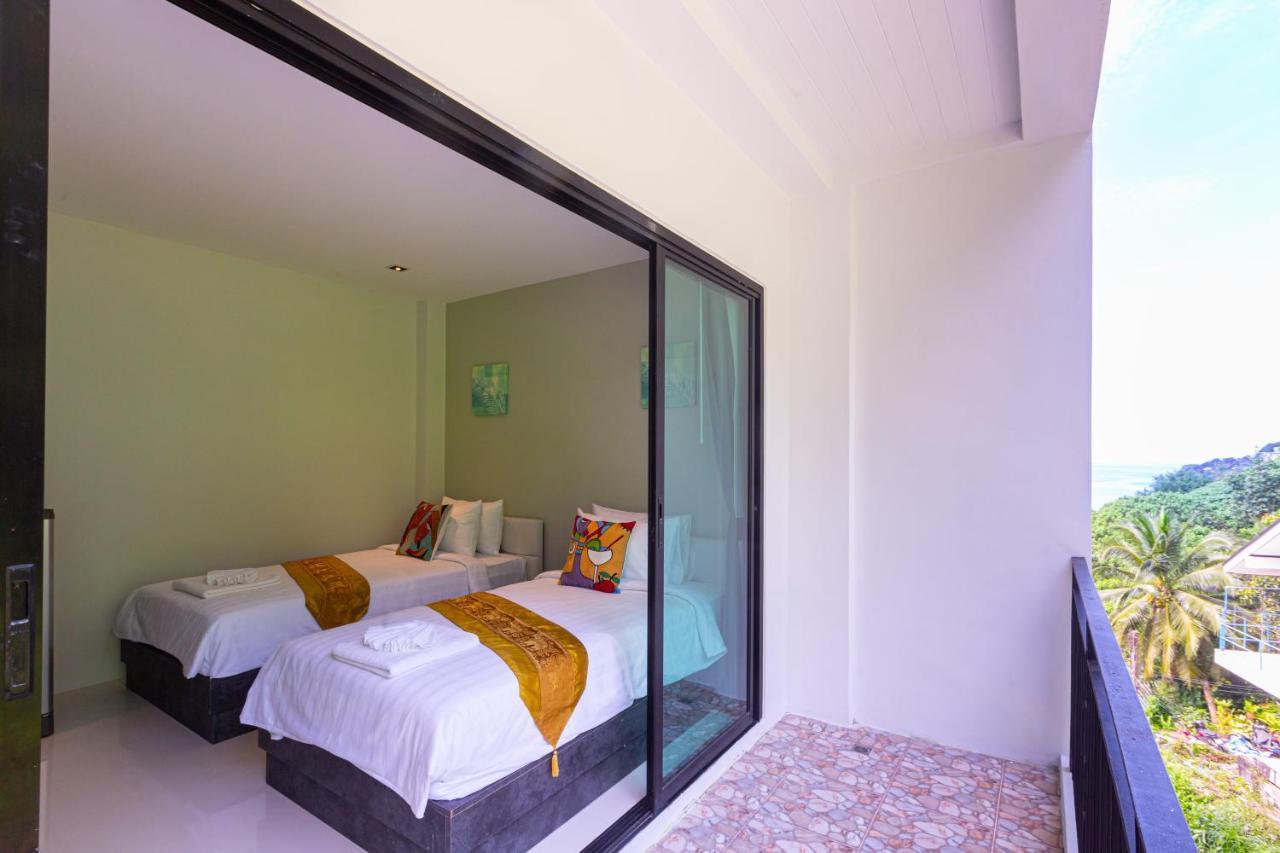Rossarin Sea View Patong Hotel Bagian luar foto