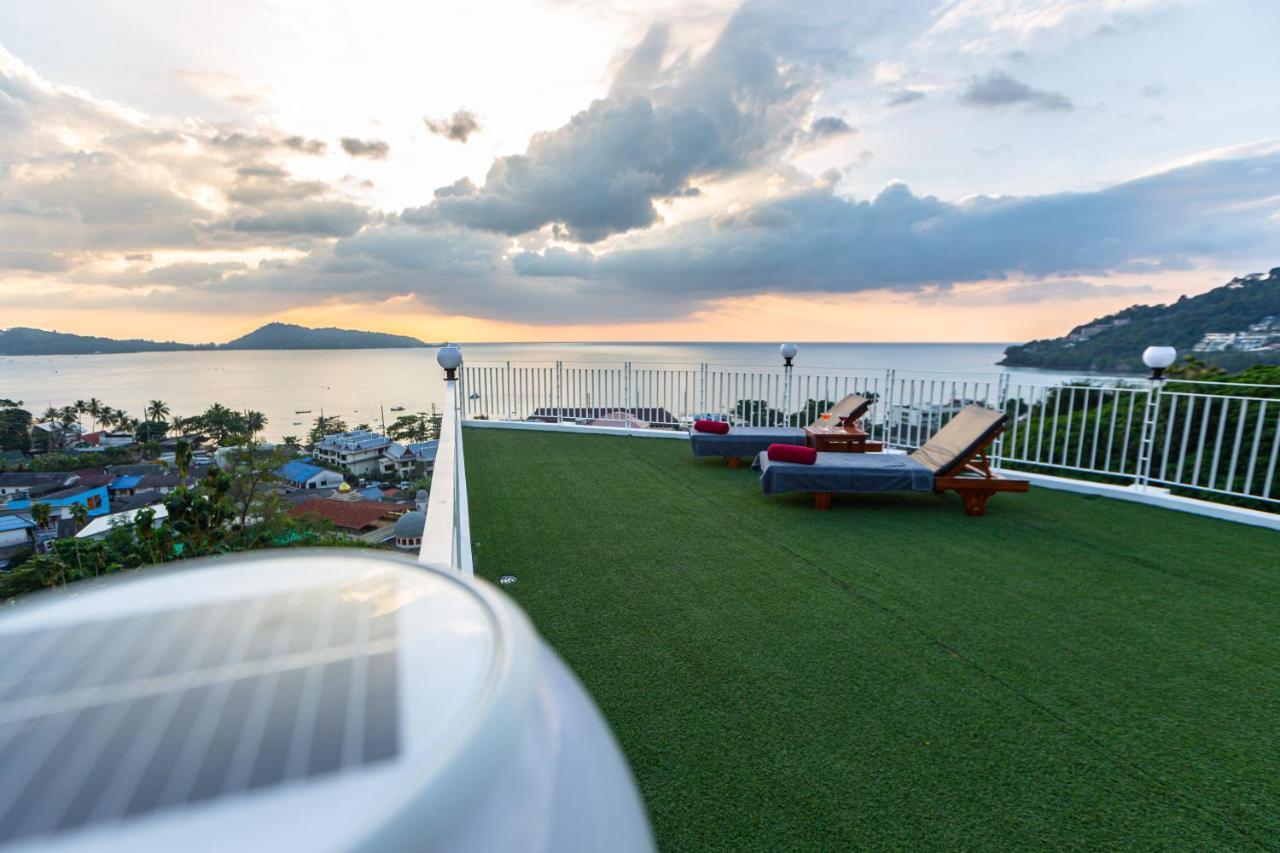 Rossarin Sea View Patong Hotel Bagian luar foto
