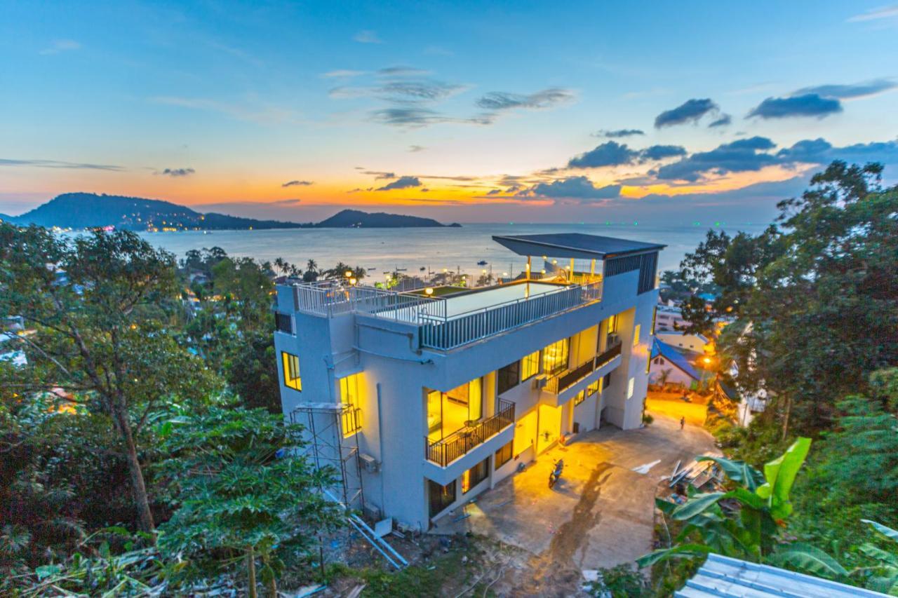 Rossarin Sea View Patong Hotel Bagian luar foto