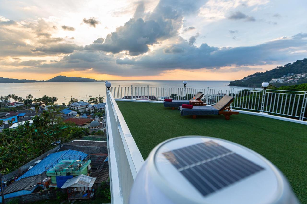 Rossarin Sea View Patong Hotel Bagian luar foto