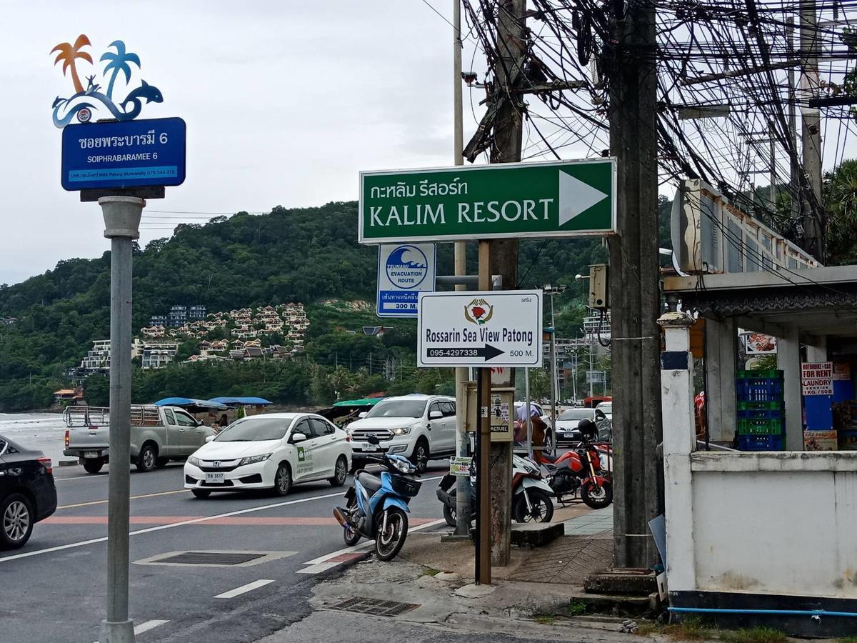 Rossarin Sea View Patong Hotel Bagian luar foto